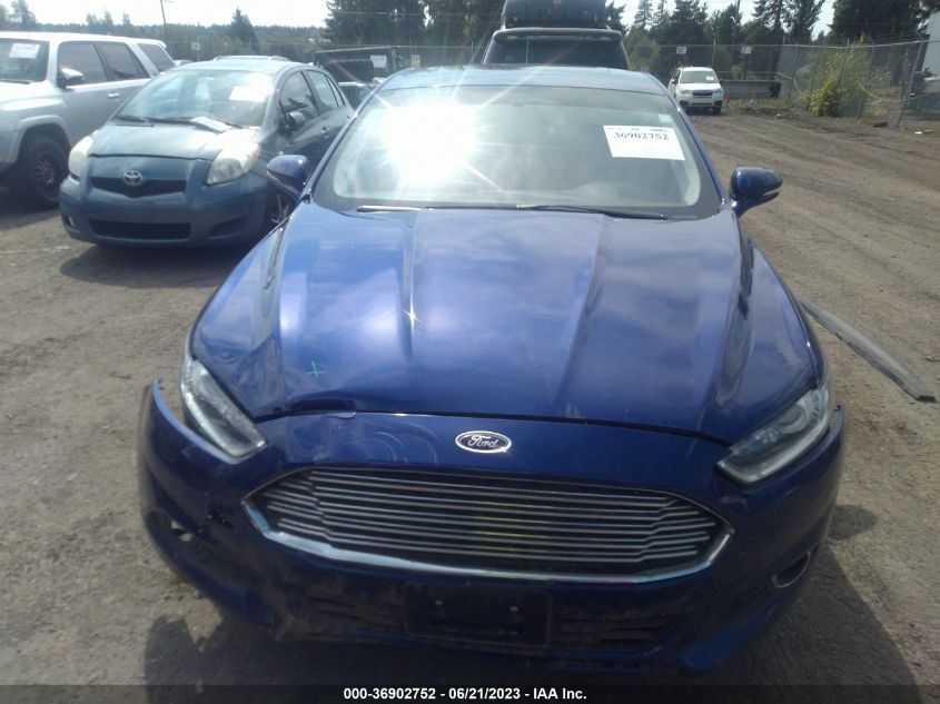 2013 FORD FUSION SE HYBRID - 3FA6P0LUXDR345729