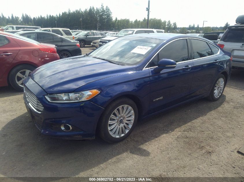 2013 FORD FUSION SE HYBRID - 3FA6P0LUXDR345729