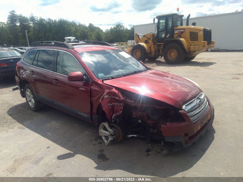 2014 SUBARU OUTBACK 2.5I PREMIUM - 4S4BRBDC6E3284802