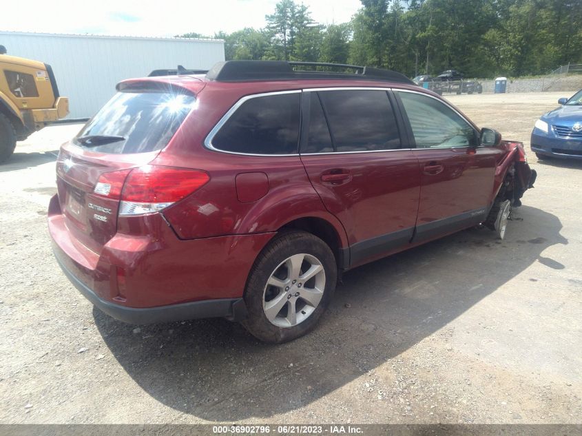 2014 SUBARU OUTBACK 2.5I PREMIUM - 4S4BRBDC6E3284802