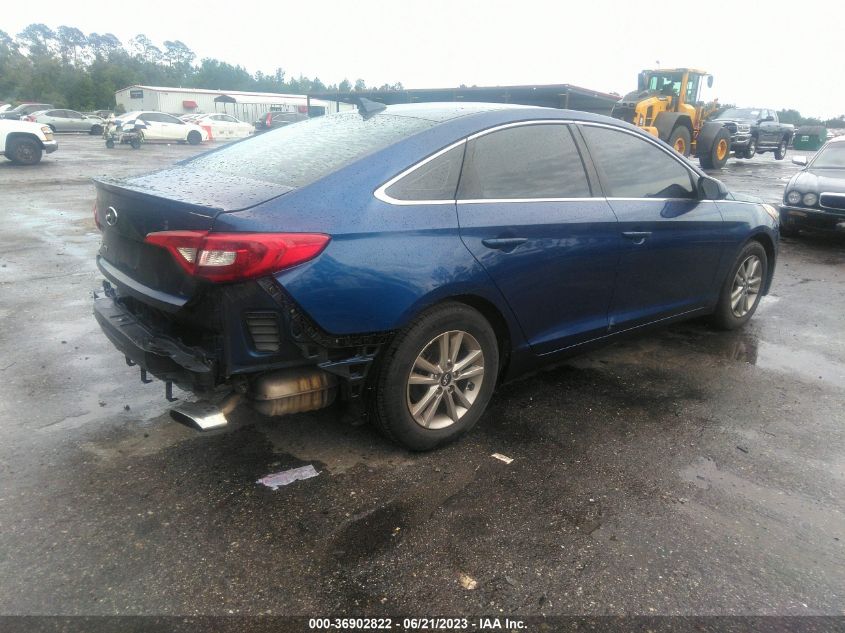 2016 HYUNDAI SONATA 2.4L SE - 5NPE24AF1GH387505