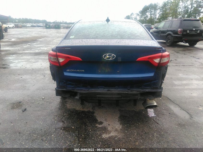 2016 HYUNDAI SONATA 2.4L SE - 5NPE24AF1GH387505