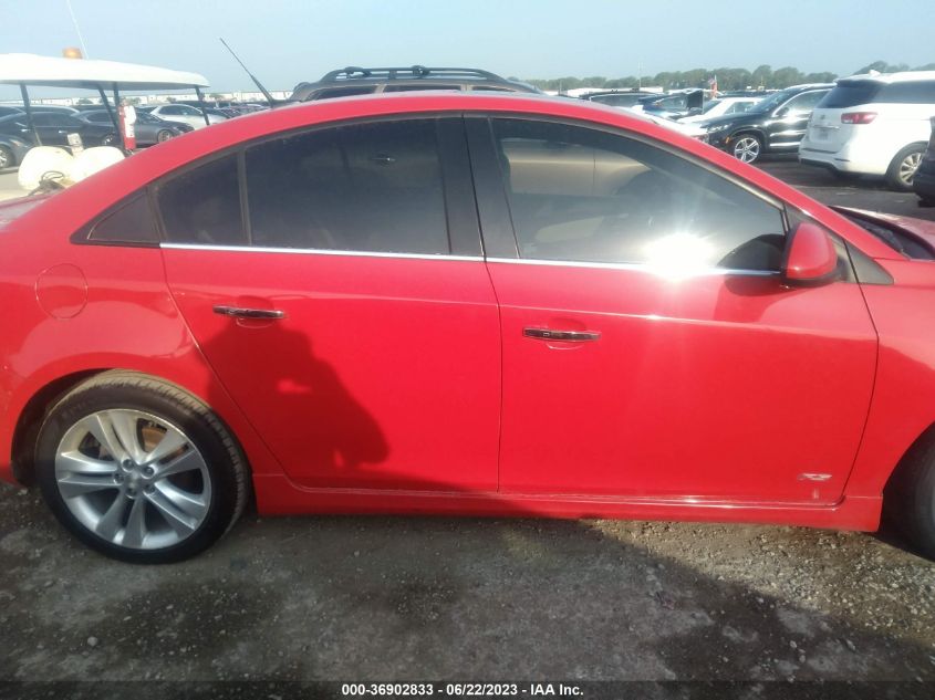 2014 CHEVROLET CRUZE LTZ - 1G1PG5SB0E7331092