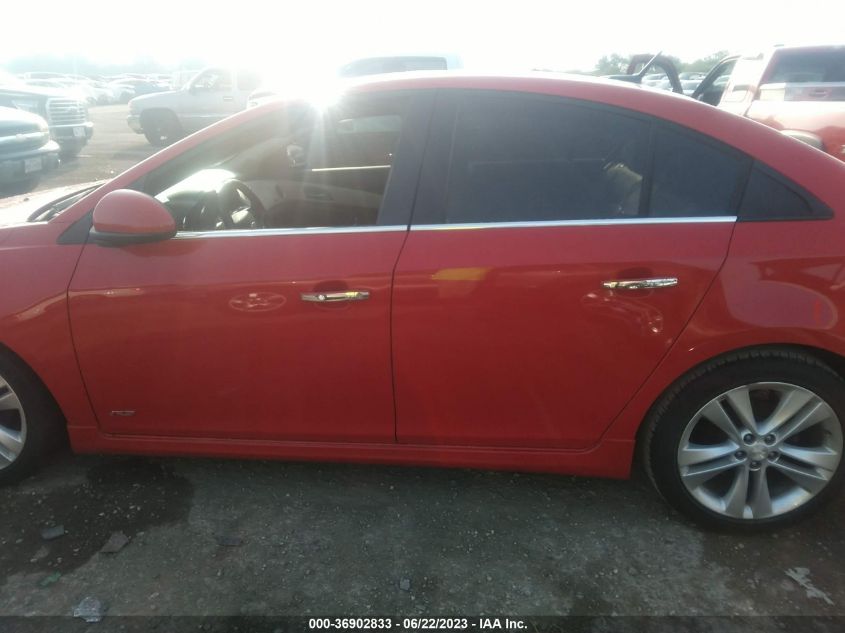 2014 CHEVROLET CRUZE LTZ - 1G1PG5SB0E7331092