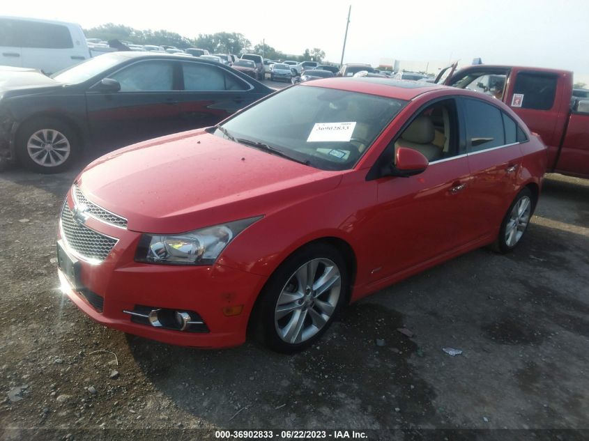 2014 CHEVROLET CRUZE LTZ - 1G1PG5SB0E7331092