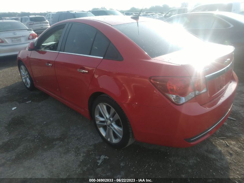 2014 CHEVROLET CRUZE LTZ - 1G1PG5SB0E7331092