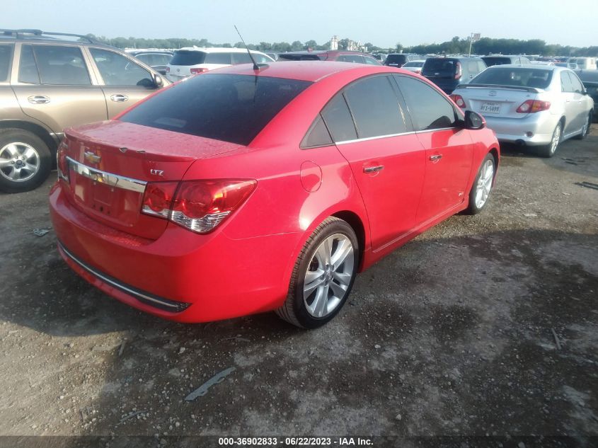 2014 CHEVROLET CRUZE LTZ - 1G1PG5SB0E7331092