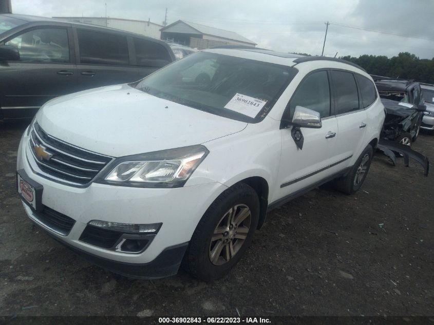 2016 CHEVROLET TRAVERSE LT - 1GNKRHKD8GJ174438
