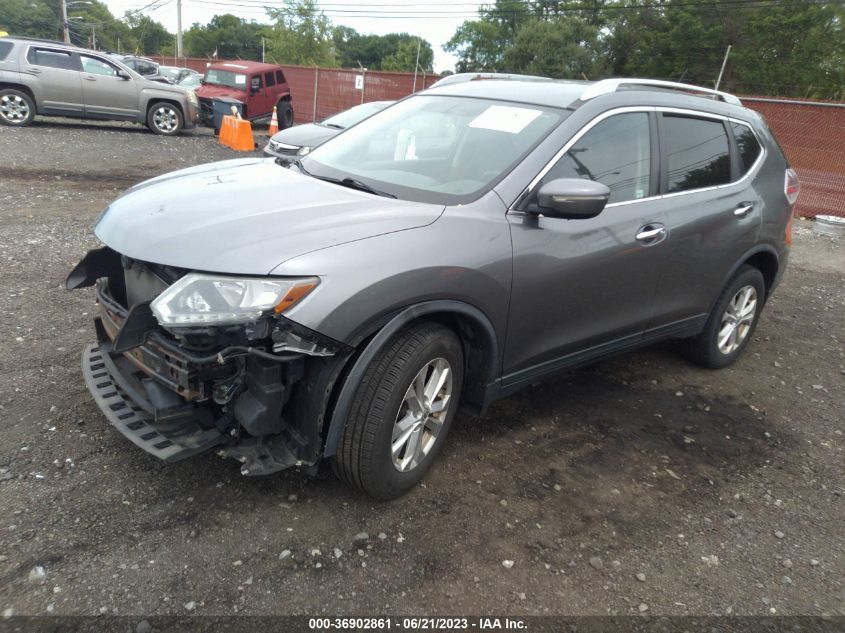2015 NISSAN ROGUE SV - KNMAT2MV1FP554449