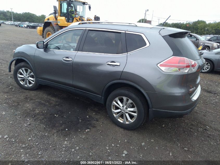 2015 NISSAN ROGUE SV - KNMAT2MV1FP554449