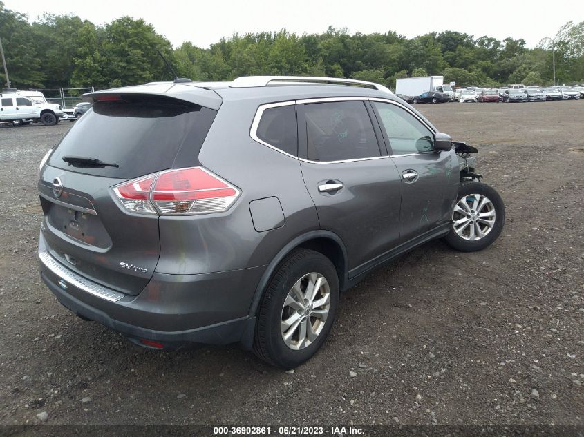 2015 NISSAN ROGUE SV - KNMAT2MV1FP554449