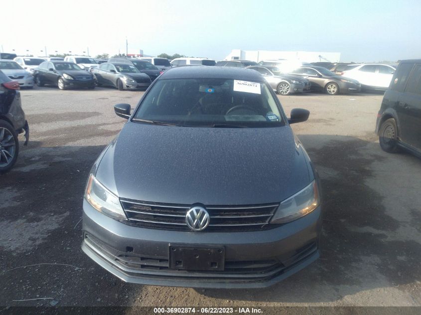 2015 VOLKSWAGEN JETTA SEDAN 2.0L S - 3VW2K7AJ4FM321576