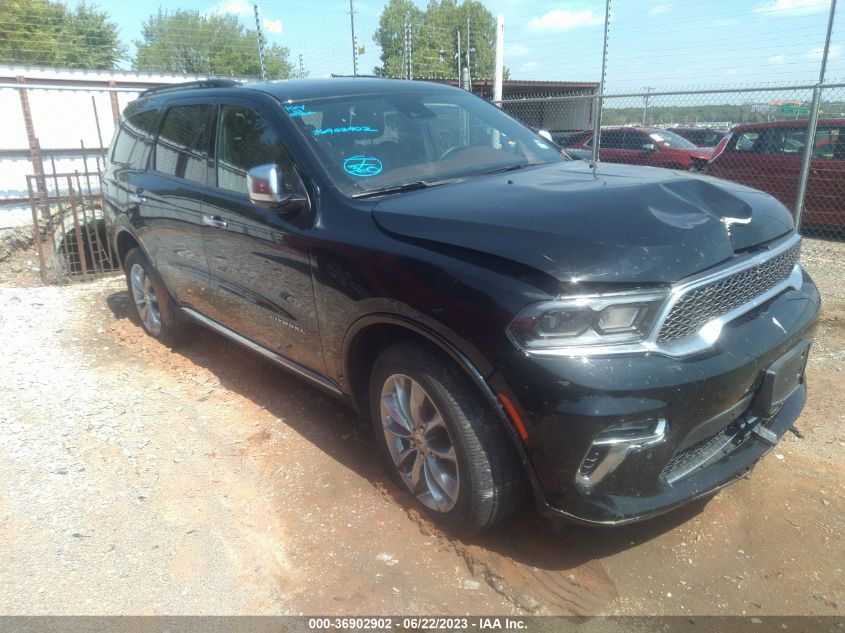 2022 DODGE DURANGO CITADEL - 1C4SDJET5NC219046