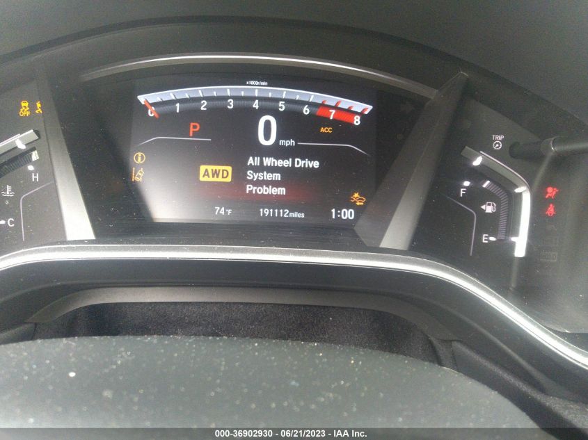 2017 HONDA CR-V EX-L - 2HKRW2H83HH600229
