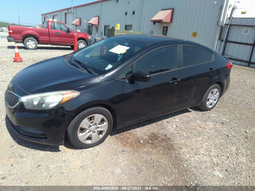 2015 KIA FORTE LX - KNAFK4A65F5376281
