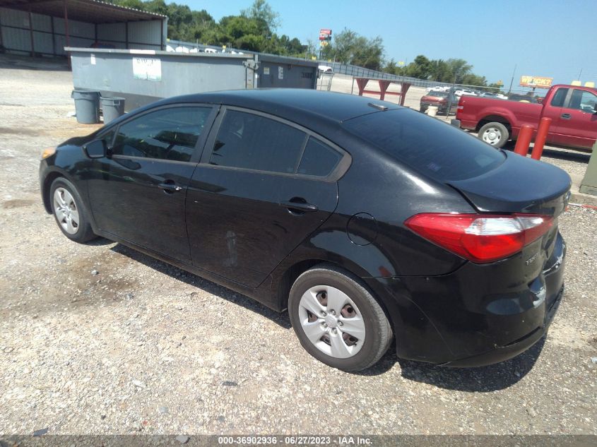 2015 KIA FORTE LX - KNAFK4A65F5376281