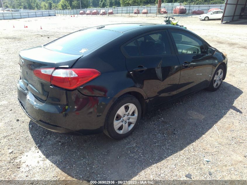 2015 KIA FORTE LX - KNAFK4A65F5376281
