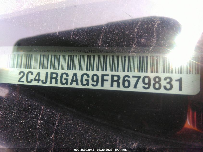 2015 RAM CARGO VAN TRADESMAN 2C4JRGAG9FR679831