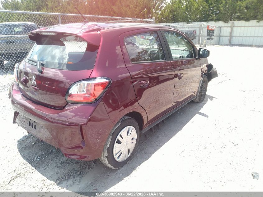2022 MITSUBISHI MIRAGE ES/LE - ML32AUHJ4NH003974