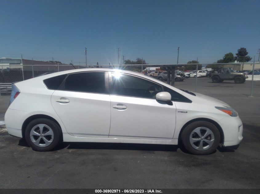 2013 TOYOTA PRIUS ONE/TWO/THREE/FOUR/FIVE - JTDKN3DU4D0353873