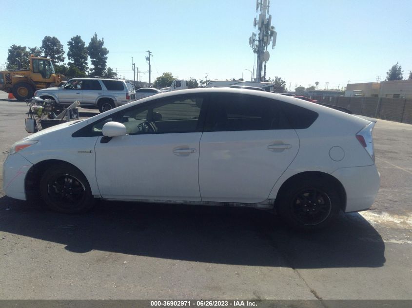 2013 TOYOTA PRIUS ONE/TWO/THREE/FOUR/FIVE - JTDKN3DU4D0353873