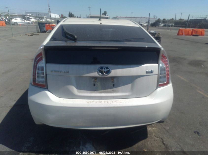 2013 TOYOTA PRIUS ONE/TWO/THREE/FOUR/FIVE - JTDKN3DU4D0353873