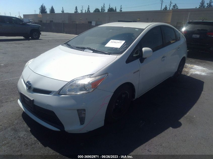 2013 TOYOTA PRIUS ONE/TWO/THREE/FOUR/FIVE - JTDKN3DU4D0353873