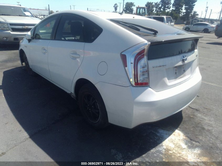 2013 TOYOTA PRIUS ONE/TWO/THREE/FOUR/FIVE - JTDKN3DU4D0353873