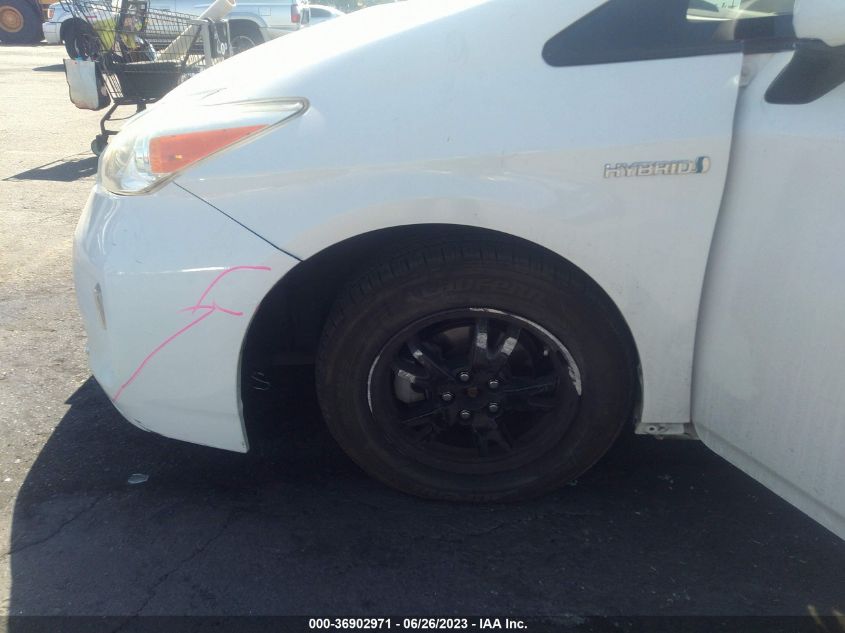 2013 TOYOTA PRIUS ONE/TWO/THREE/FOUR/FIVE - JTDKN3DU4D0353873