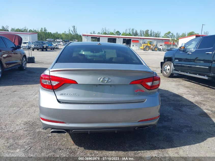 2015 HYUNDAI SONATA 2.4L SPORT - 5NPE34AF8FH042726