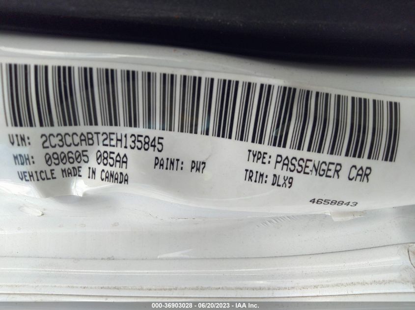 2014 CHRYSLER 300 300S - 2C3CCABT2EH135845