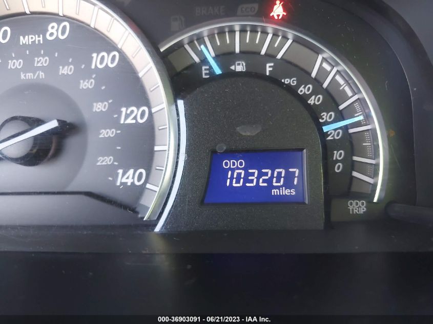 2013 TOYOTA CAMRY L/LE/SE/XLE - 4T1BF1FK1DU277143