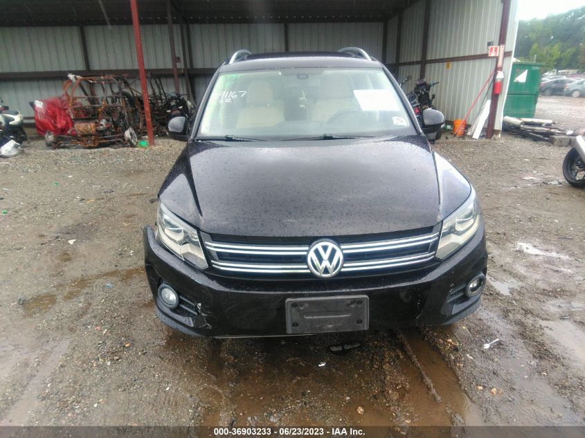 2013 VOLKSWAGEN TIGUAN SEL - WVGAV3AX8DW561712