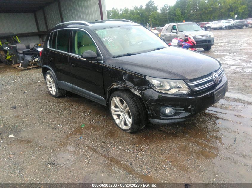 2013 VOLKSWAGEN TIGUAN SEL - WVGAV3AX8DW561712