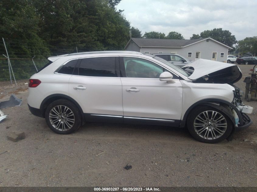 2016 LINCOLN MKX RESERVE - 2LMTJ8LR1GBL68098
