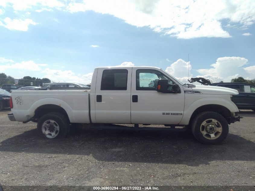 2016 FORD SUPER DUTY F-250 SRW LARIAT/PLATINUM - 1FT7W2B61GEC23994