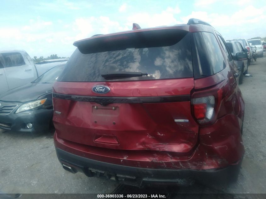 2017 FORD EXPLORER SPORT - 1FM5K8GT0HGD23705