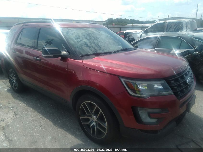 2017 FORD EXPLORER SPORT - 1FM5K8GT0HGD23705