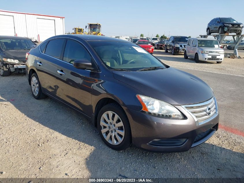 2014 NISSAN SENTRA S - 3N1AB7AP5EL690361