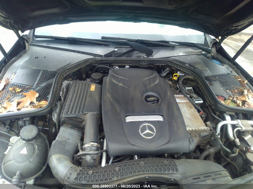 VIN 55SWF4KB4HU206822 2017 MERCEDES-BENZ C-CLASS C 300