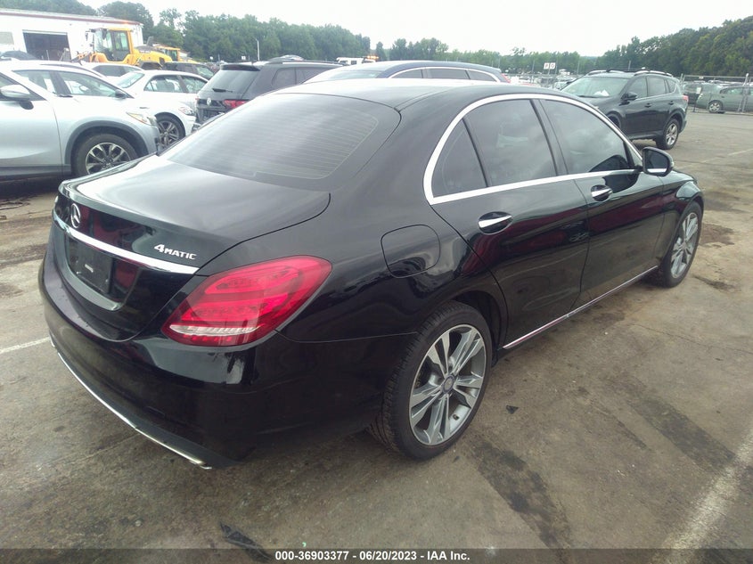 VIN 55SWF4KB4HU206822 2017 MERCEDES-BENZ C-CLASS C 300