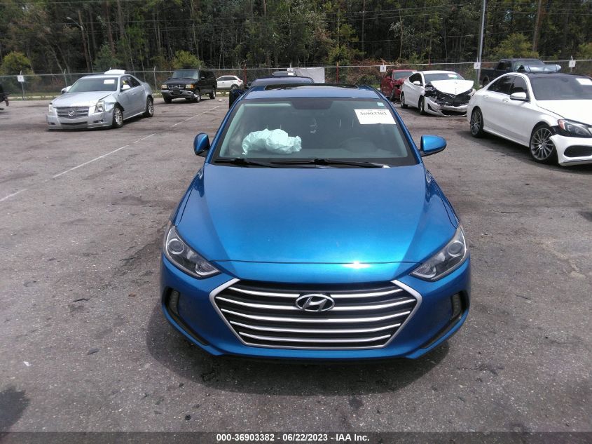 2018 HYUNDAI ELANTRA SEL/VALUE/LIMITED - 5NPD84LF6JH348892