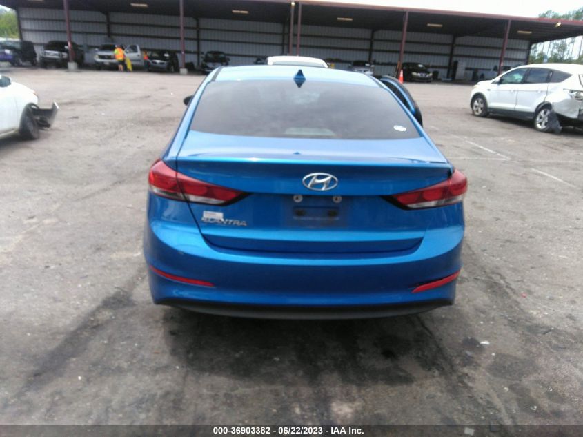 2018 HYUNDAI ELANTRA SEL/VALUE/LIMITED - 5NPD84LF6JH348892