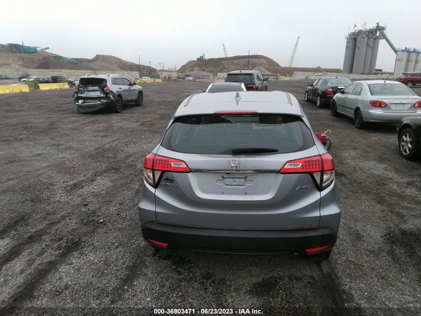 2019 HONDA HR-V LX - 3CZRU6H36KG725964