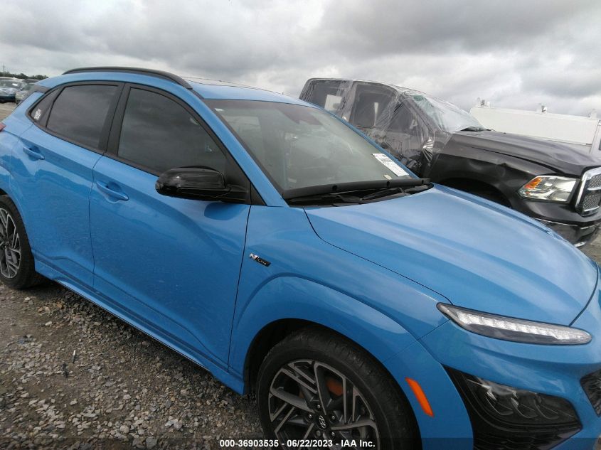 2022 HYUNDAI KONA N LINE - KM8K33A35NU782219