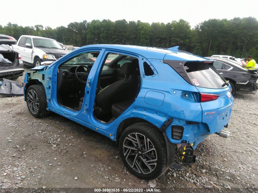 2022 HYUNDAI KONA N LINE - KM8K33A35NU782219