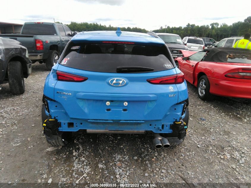 2022 HYUNDAI KONA N LINE - KM8K33A35NU782219