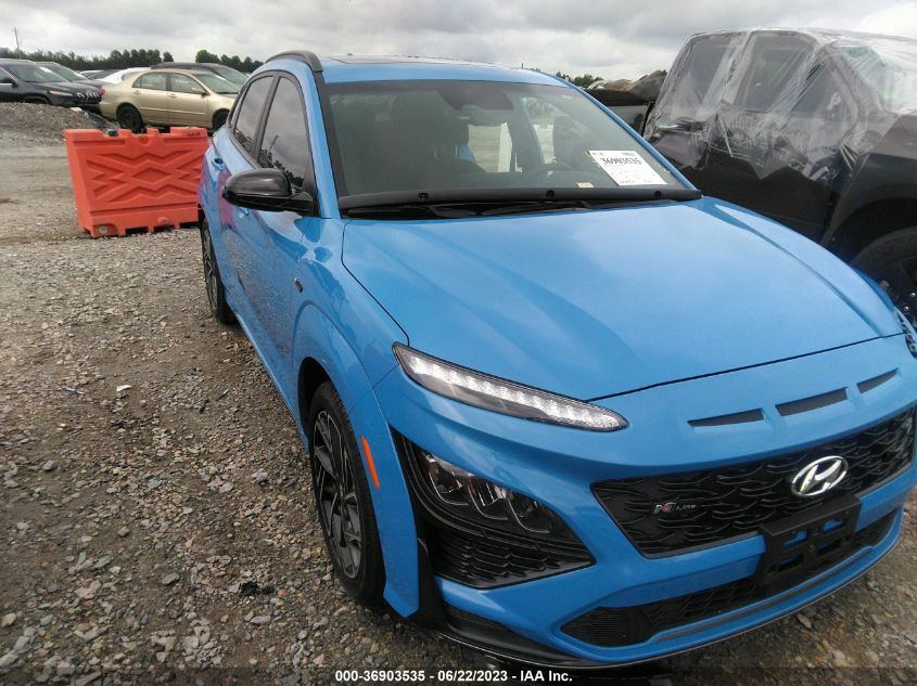 2022 HYUNDAI KONA N LINE - KM8K33A35NU782219