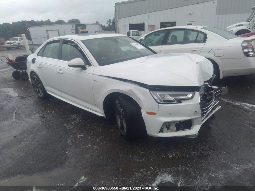 2018 AUDI A4 PREMIUM PLUS - WAULMAF40JA225917