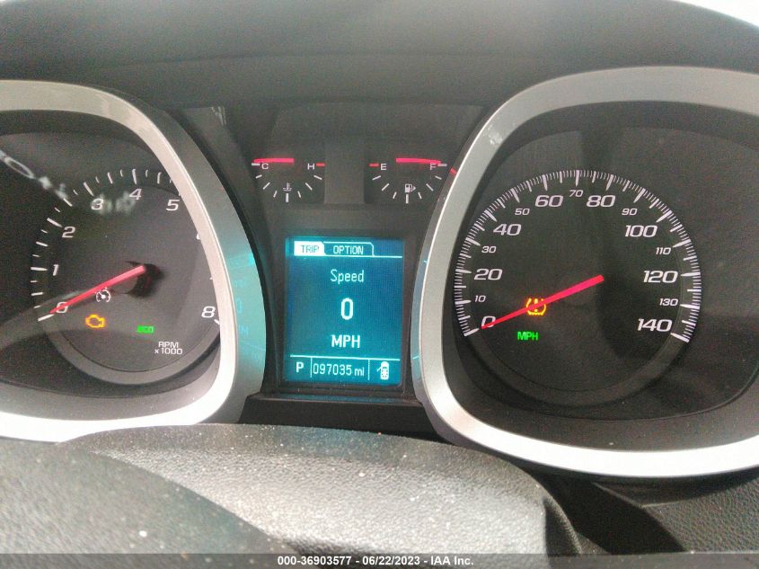 2013 CHEVROLET EQUINOX LT - 2GNFLEEK9D6222131
